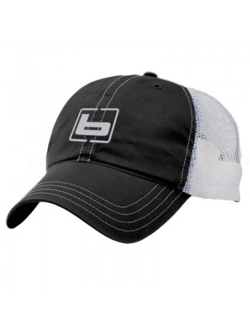 Бейсболка кепка Banded Chino Twill Cap (черный/белый)